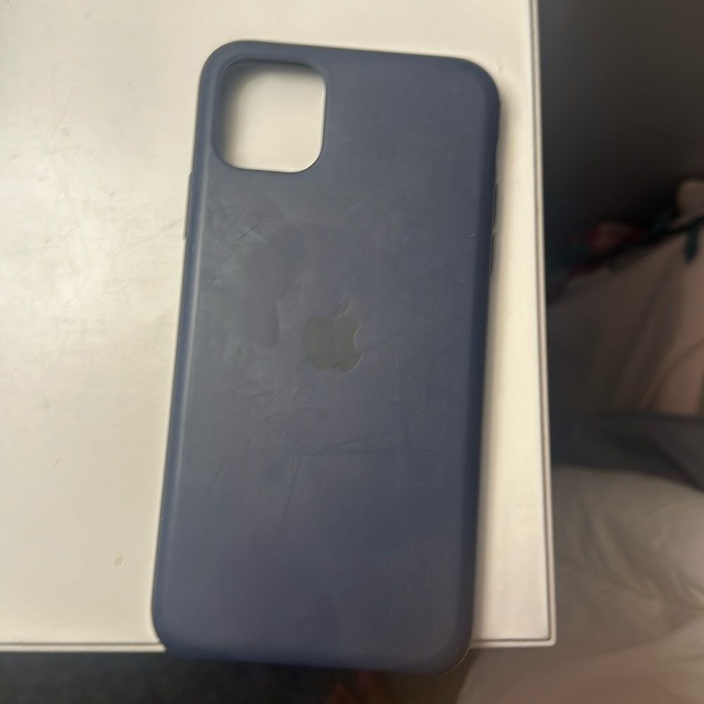 iphone 11 pro max apple case navy blue